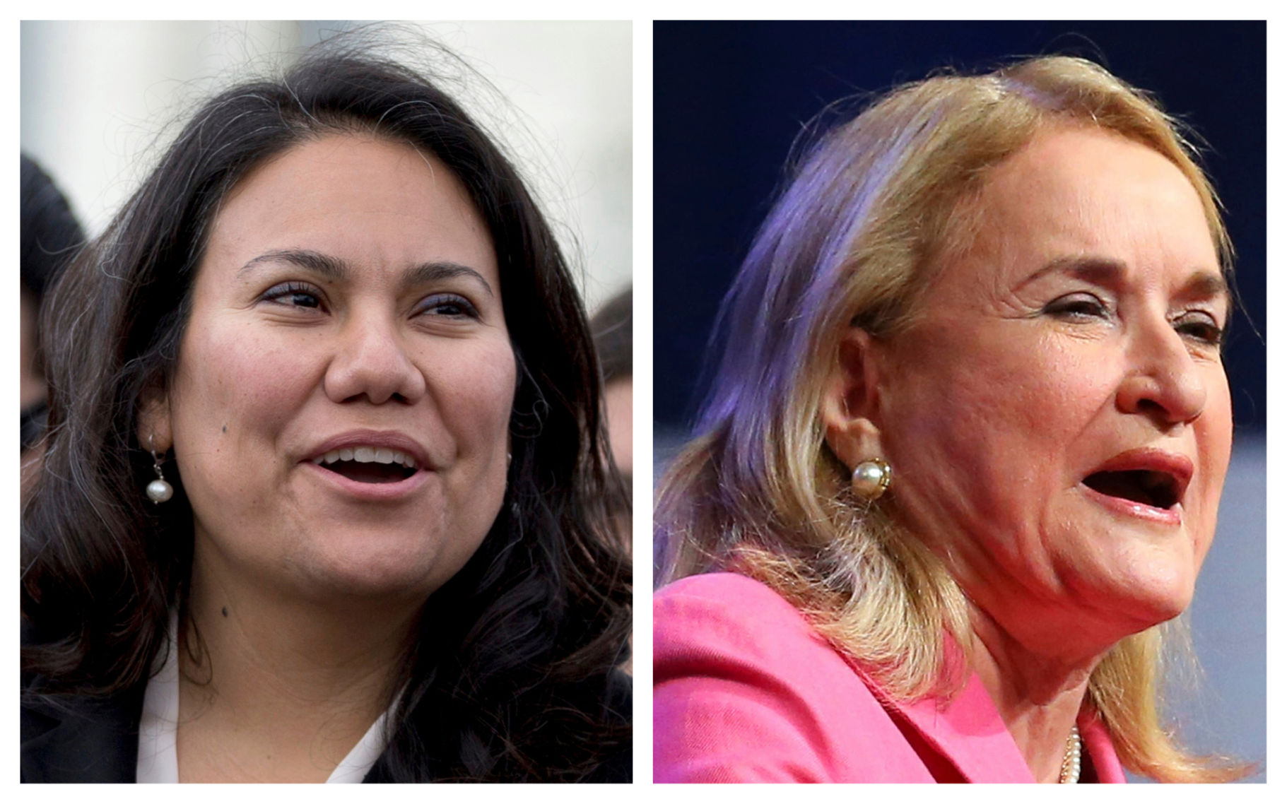 Veronica Escobar and Sylvia Garcia